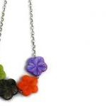 Chunky necklace, Hawaiian f..