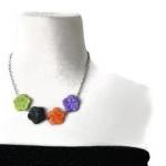 Chunky necklace, Hawaiian f..