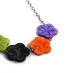 Chunky necklace, Hawaiian f..