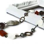 Orange and Brown Gemstone N..
