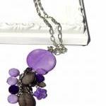 Fashion necklace with chunk..