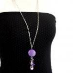 Fashion necklace with chunk..