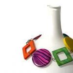 Chunky bracelet in rainbow ..