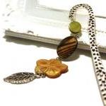 Bookmark with pendant. Bead..