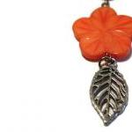Metal bookmark with pendant..